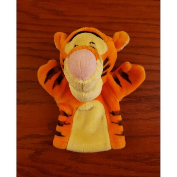 Disney Tigger Plush Hand Puppet Doll Toy Winnie the Pooh Mattel - Picture 1 of 5